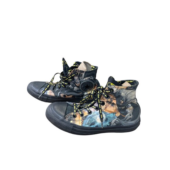 Converse Batman High-Top womans leather canvas sneakers Size 7 SKU 8980 - Picture 3 of 16